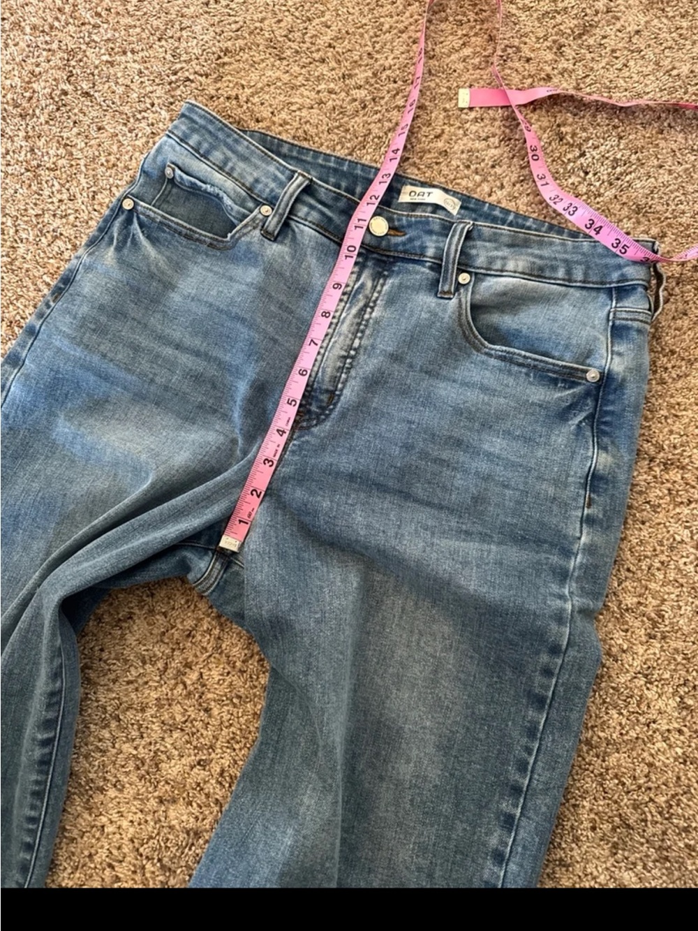 OAT NEW YORK WIDE LEG CROP JEAN size 12/31 - Picture 9 of 12